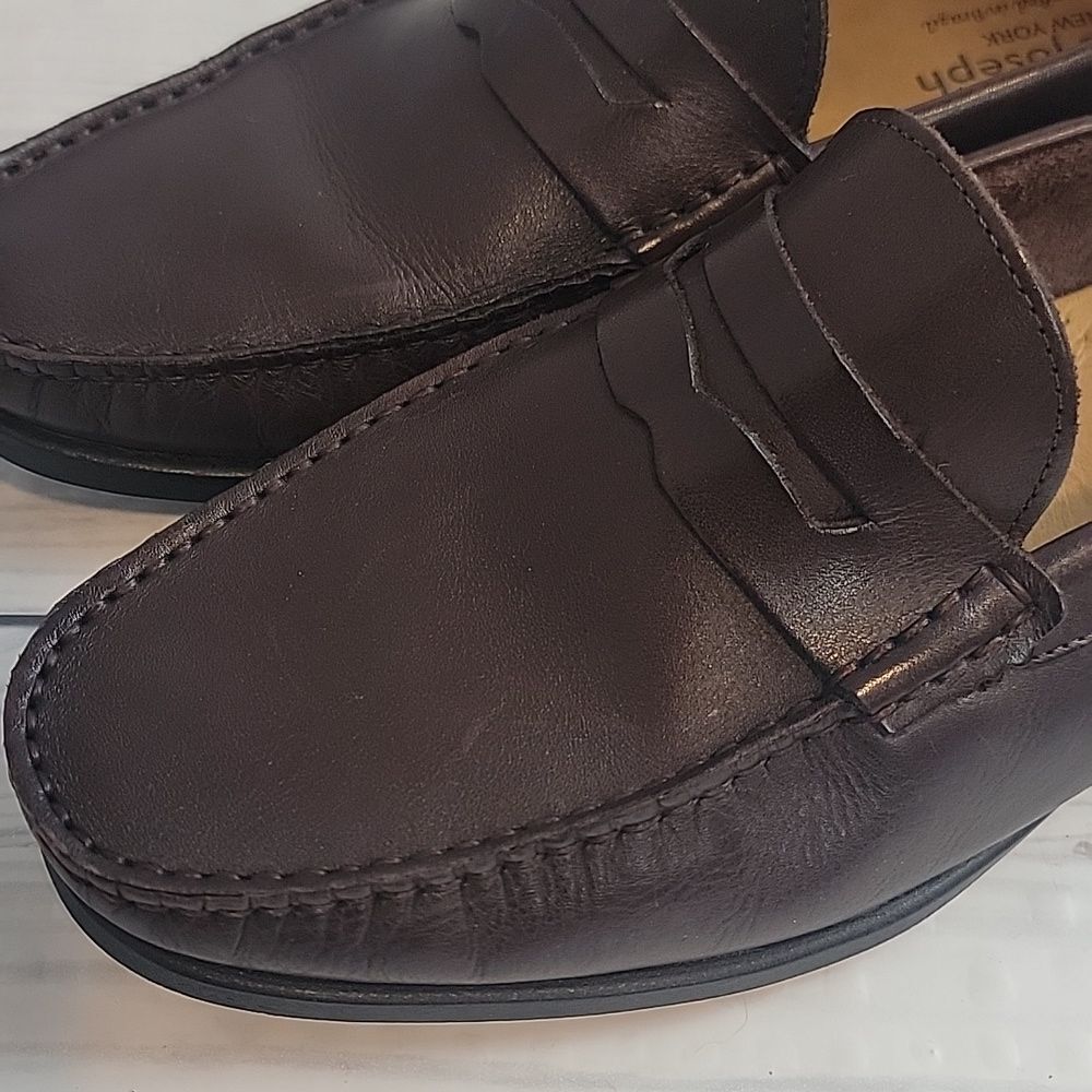 Marc Joseph New York John St Mens Slip-On Loafer - Brown Size 8 - Picture 10 of 10